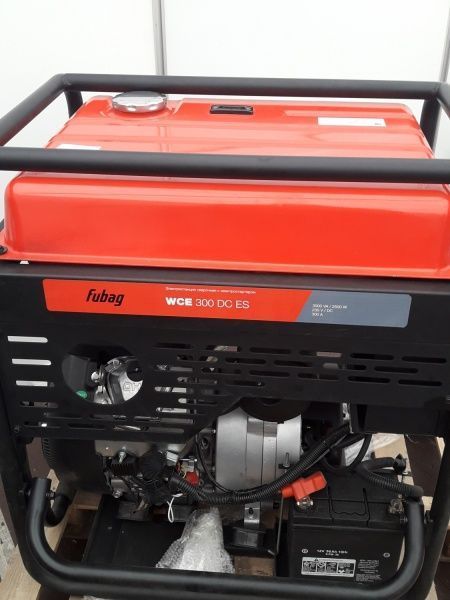 Бензиновый генератор Fubag WCE 300 DC ES на колесах фото