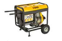 Дизельный генератор DENZEL DD6300Е 94657 на колесах фото