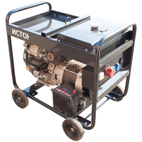 Бензиновый генератор Исток АБ10-О230-ВМ111Э на колесах фото