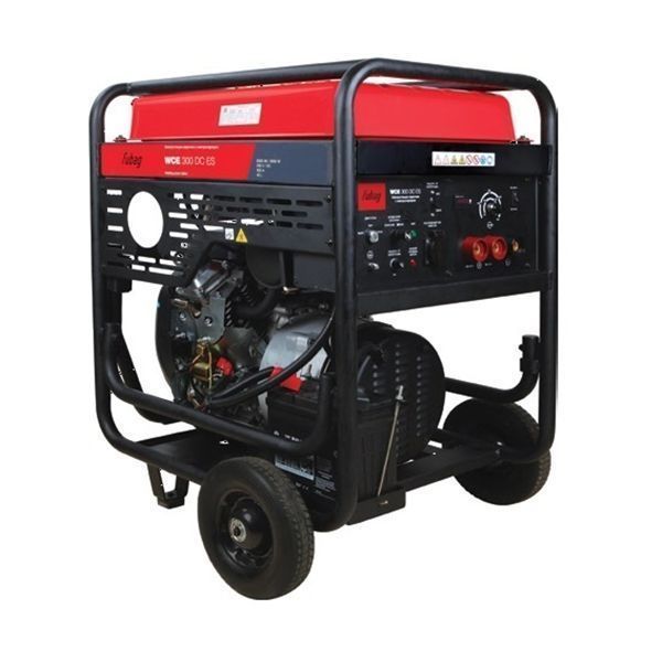 Бензиновый генератор Fubag WCE 300 DC ES на колесах фото