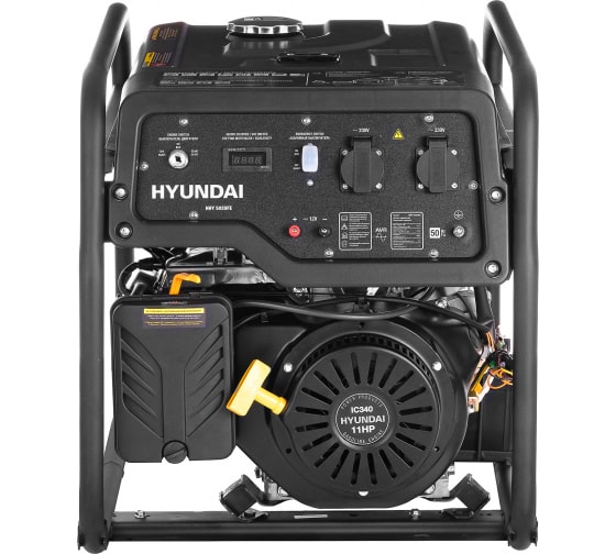 Бензиновый генератор Hyundai HHY 5020FE для газового котла фото