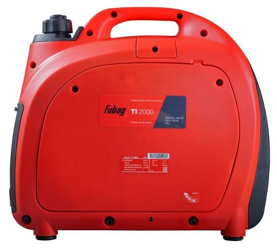 Бензиновый инверторный генератор Fubag TI 2000 для дома фото