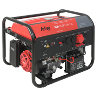 Бензиновый генератор Fubag BS 9000 DA ES (трёхфазный) + Комплект колес и ручек + Моторное масло Fubag Extra в ПОДАРОК для газового котла фото