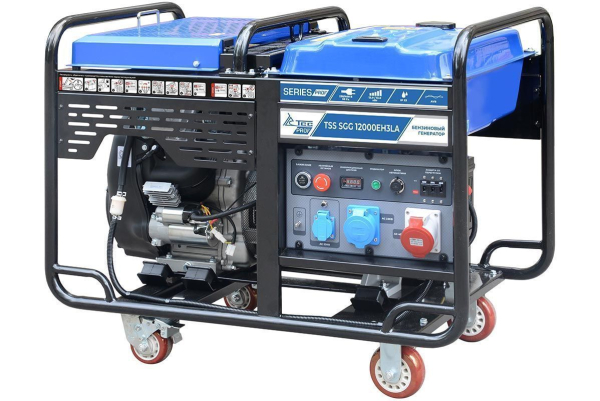 Бензиновый генератор ТСС SGG 12000EH3LA с АВР 2-х тактный фото