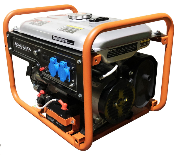 Бензиновый генератор Zongshen PB 3300 E для газового котла фото