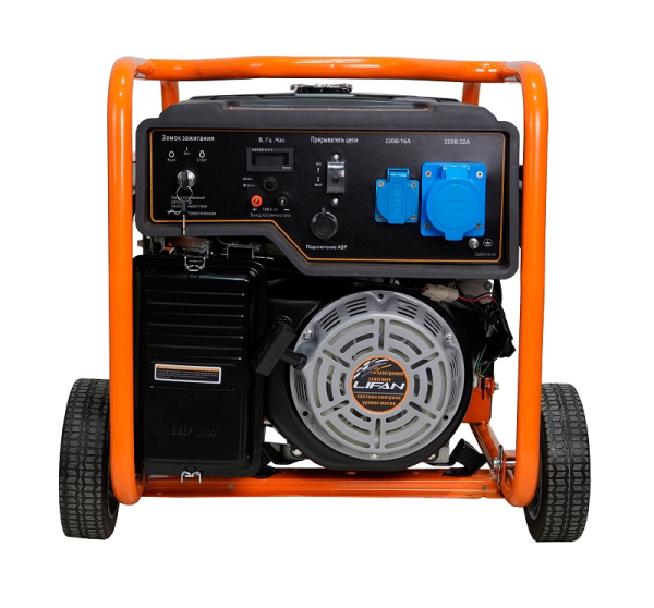 Бензиновый генератор Lifan 6 GF-5A (7000EA) для дома фото