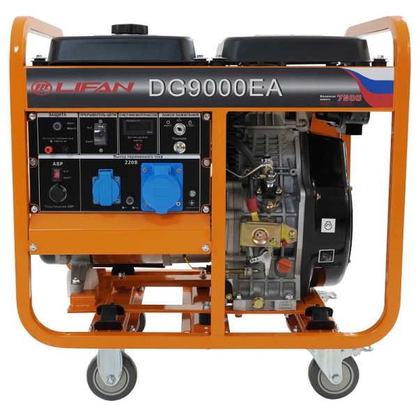Дизельный генератор Lifan DG9000EA 00159884 для дома фото