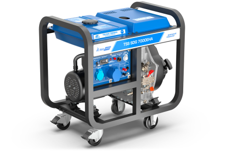 Дизельный генератор ТСС SDG 7000EHA фото