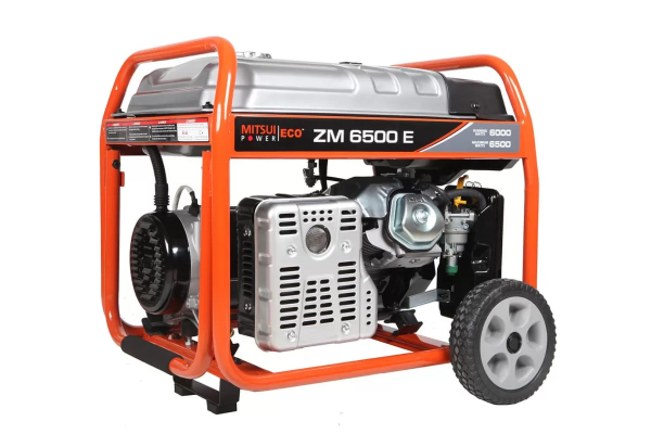 Бензиновый генератор Mitsui ZM 6500 E для газового котла фото