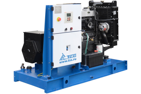 Дизельный генератор ТСС ЭД-24-Т400 в погодозащитном кожухе на прицепе фото