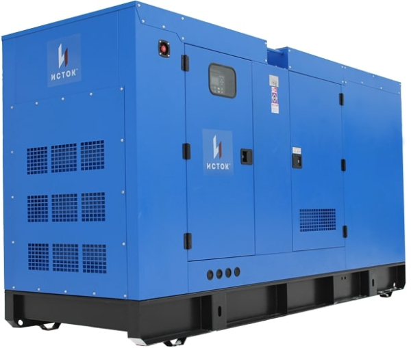 Дизельный генератор Исток АД250С-Т400-РПМ35 в кожухе с АВР  синхронный фото