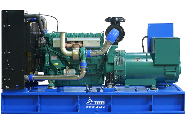Дизельный генератор ТСС ЭД-300-Т400-1РПМ5 ПРОФ 025987 на колесах фото