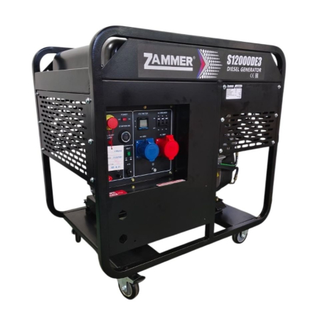 Дизельный генератор Zammer S12000DE3 фото
