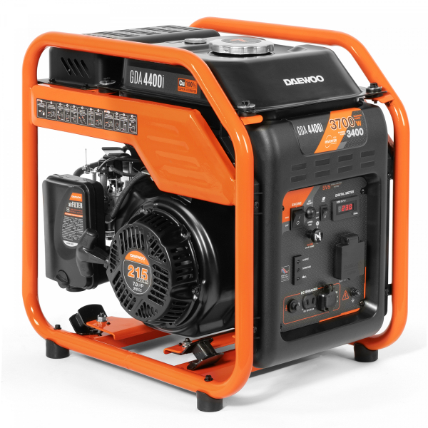 Бензиновый инверторный генератор DAEWOO GDA 4400i стационарный фото