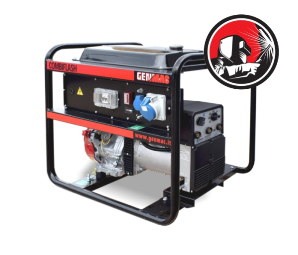 Бензиновый сварочный генератор GenMac COMBIFLASH RG201HO для газового котла фото