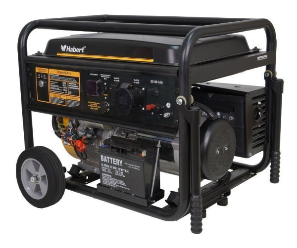 Бензиновый генератор Habert HT8000EB-ATS для дома фото