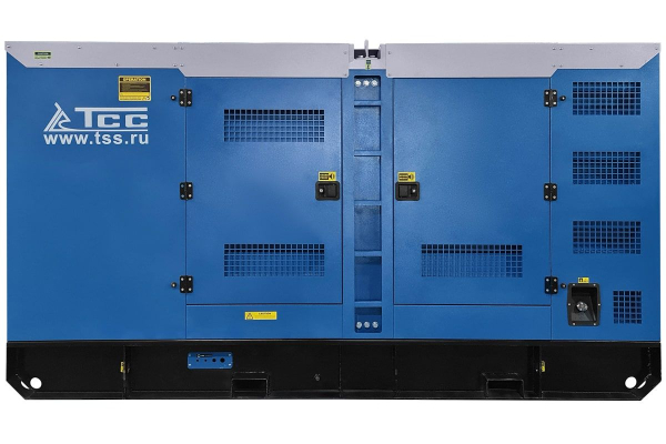 Дизельный генератор ТСС ЭД-200-Т400 с АВР в шумозащитном кожухе на прицепе 025268 на шасси фото