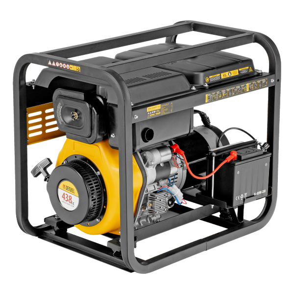 Дизельный генератор DENZEL DES-55E 94414 для дачи фото