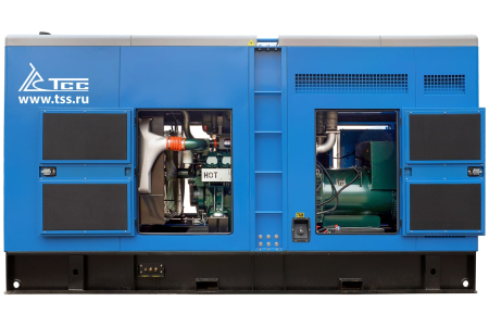Дизельный генератор ТСС АД-500С-Т400-2РКМ17 (DP180LB) в шумозащитном кожухе фото