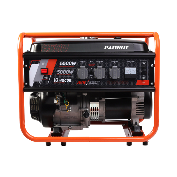 Бензиновый генератор PATRIOT SRGE 6500 для дачи фото