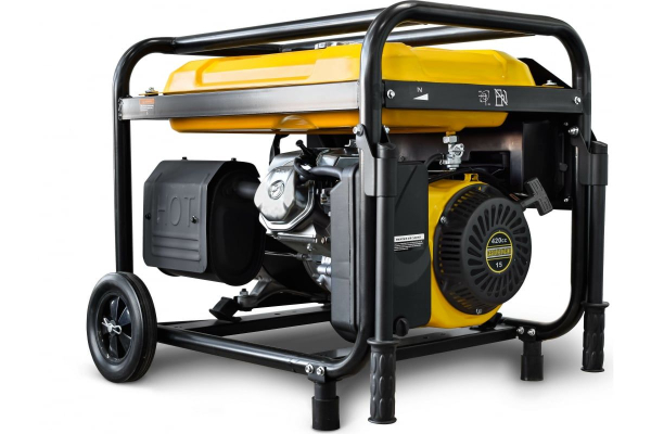 Бензиновый генератор RATO R6000-L2W + колесный комплект на колесах фото