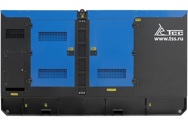 Дизельный генератор ТСС ЭД-250-Т400 с АВР в шумозащитном кожухе на прицепе 025293 на шасси фото