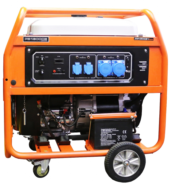 Бензиновый генератор Zongshen PB 18000 E для газового котла фото