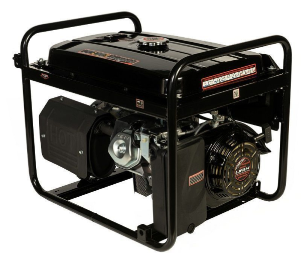 Бензиновый генератор Lifan 7 GF2-3 (7500-3) для газового котла фото