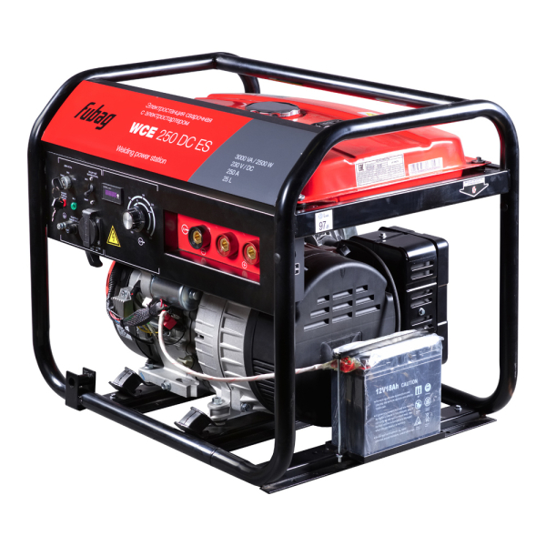 Бензиновый сварочный генератор Fubag WCE 250 DC ES для дома фото