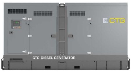 Дизельный генератор CTG 165C в кожухе с АВР фото