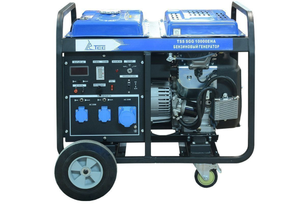 Бензиновый генератор ТСС SGG 10000EHA в кожухе МК-2.1 фото
