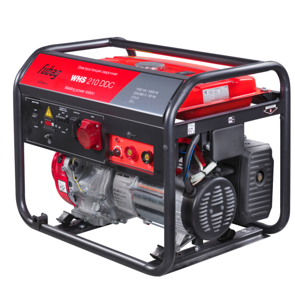 Бензиновый сварочный генератор Fubag WHS 210 DDC 646246 асинхронный фото