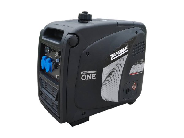 Бензиновый инверторный генератор Zammer S4800iE фото
