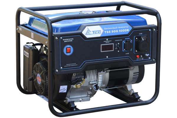 Бензиновый генератор ТСС SGG 5000N синхронный фото
