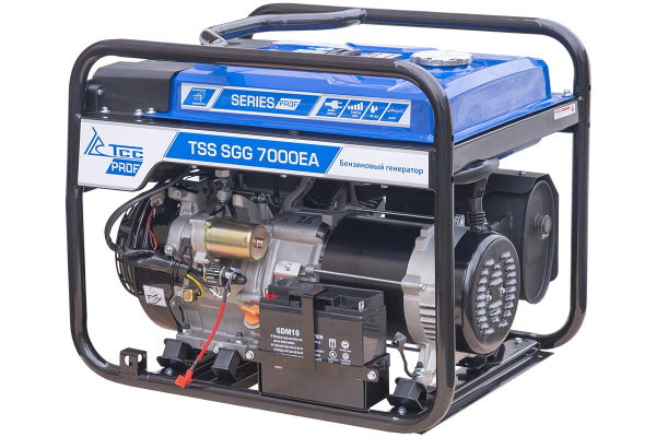 Бензиновый генератор ТСС SGG 7000E3A с в кожухе МК-1.1 фото
