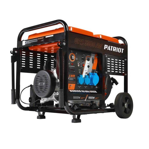 Дизельный генератор PATRIOT GRD 5500 AW 472702255 синхронный фото