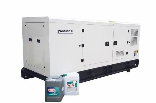 Дизельный генератор Zammer AD-12-Т400 в кожухе без АВР 00002235 фото
