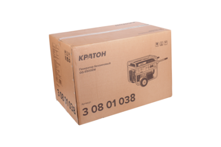 Бензиновый генератор КРАТОН GG-6500EM фото