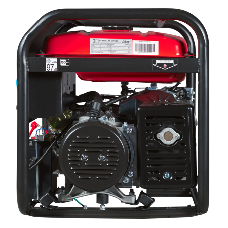Бензиновый генератор Fubag BS 8500 A ES DUPLEX + Комплект колес и ручек + Масло универсальное Fubag Extra (SAE 10W40) в ПОДАРОК! фото