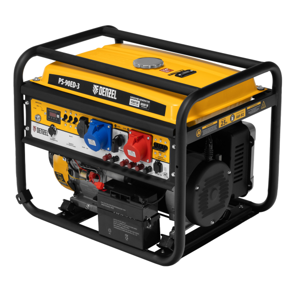 Бензиновый генератор DENZEL PS 90 ED-3 для газового котла фото