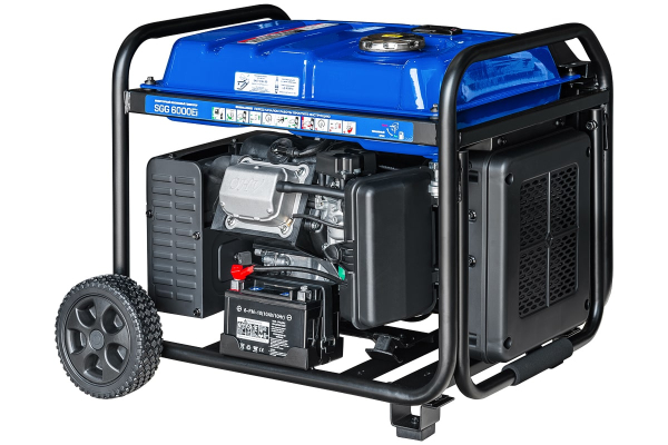 Бензиновый инверторный генератор ТСС SGG 6000Ei для газового котла фото