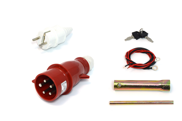 Бензиновый генератор ТСС SGG 10000EH3A промышленный фото