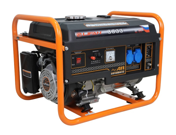 Бензиновый генератор Lifan 3 GF-6 (LF3500) синхронный фото