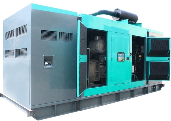 Дизельный генератор Амперос АД 640-Т400 в кожухе  фото