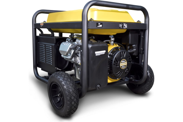 Бензиновый генератор RATO R8500D электростартер + колесный комплект на колесах фото