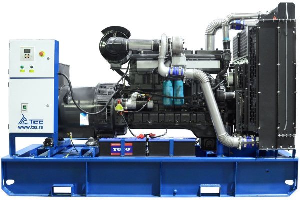 Дизельный генератор ТСС АД-250С-Т400 в погодозащитном кожухе 025284 фото