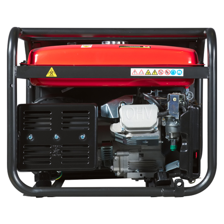 Бензиновый генератор Fubag BS 8500 A ES DUPLEX + Комплект колес и ручек + Масло универсальное Fubag Extra (SAE 10W40) в ПОДАРОК! фото