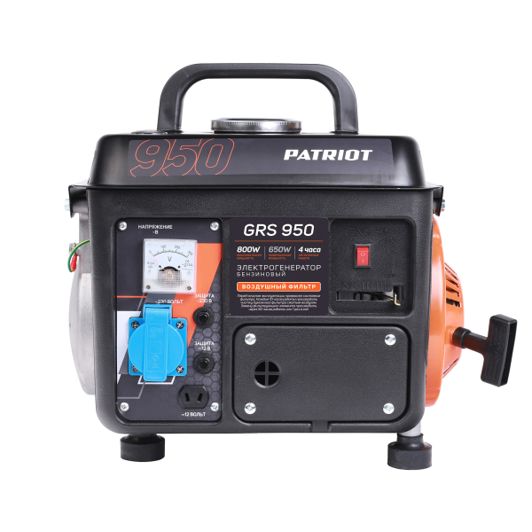 Бензиновый генератор PATRIOT GRS 950 для дома фото