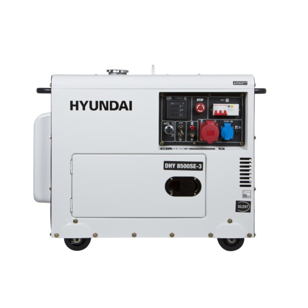 Дизельный генератор Hyundai DHY 8500 SE-3  фото