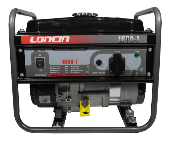 Бензиновый генератор Loncin LC1600-JS для дома фото